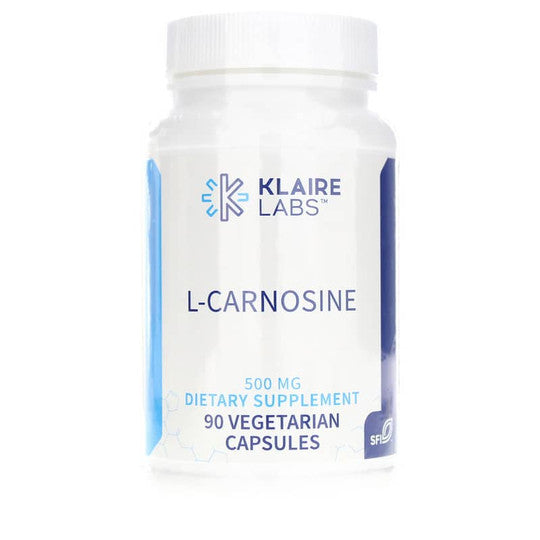 Klaire Labs L-Carnosine 500 Mg 90 Capsules