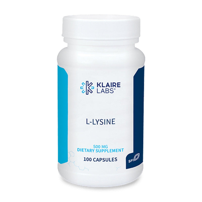 Klaire Labs L-Lysine 100 Count 2 Pack - VitaHeals.com