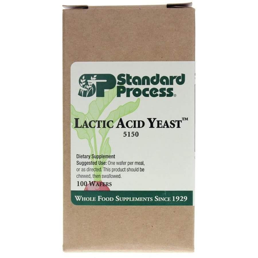 Standard Process Lactic Acid Yeast 100 Wafers 2 Pack - VitaHeals.com