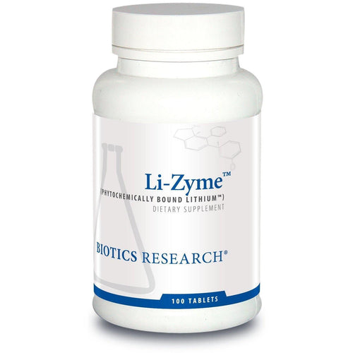 Biotics Research Li-Zyme 100 Tablets - VitaHeals.com