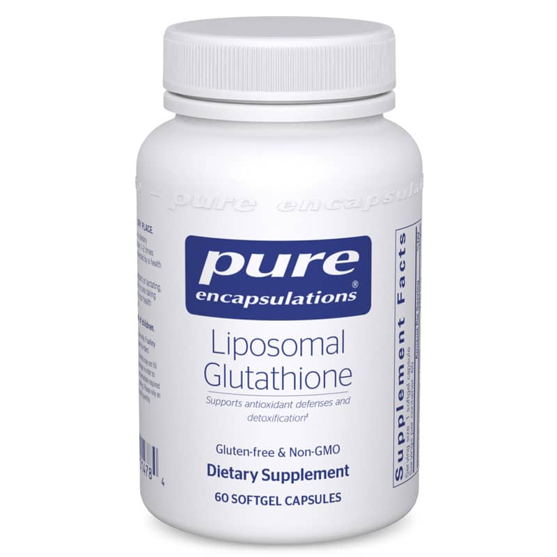 Pure Encapsulations Liposomal Glutathione 60 Softgels