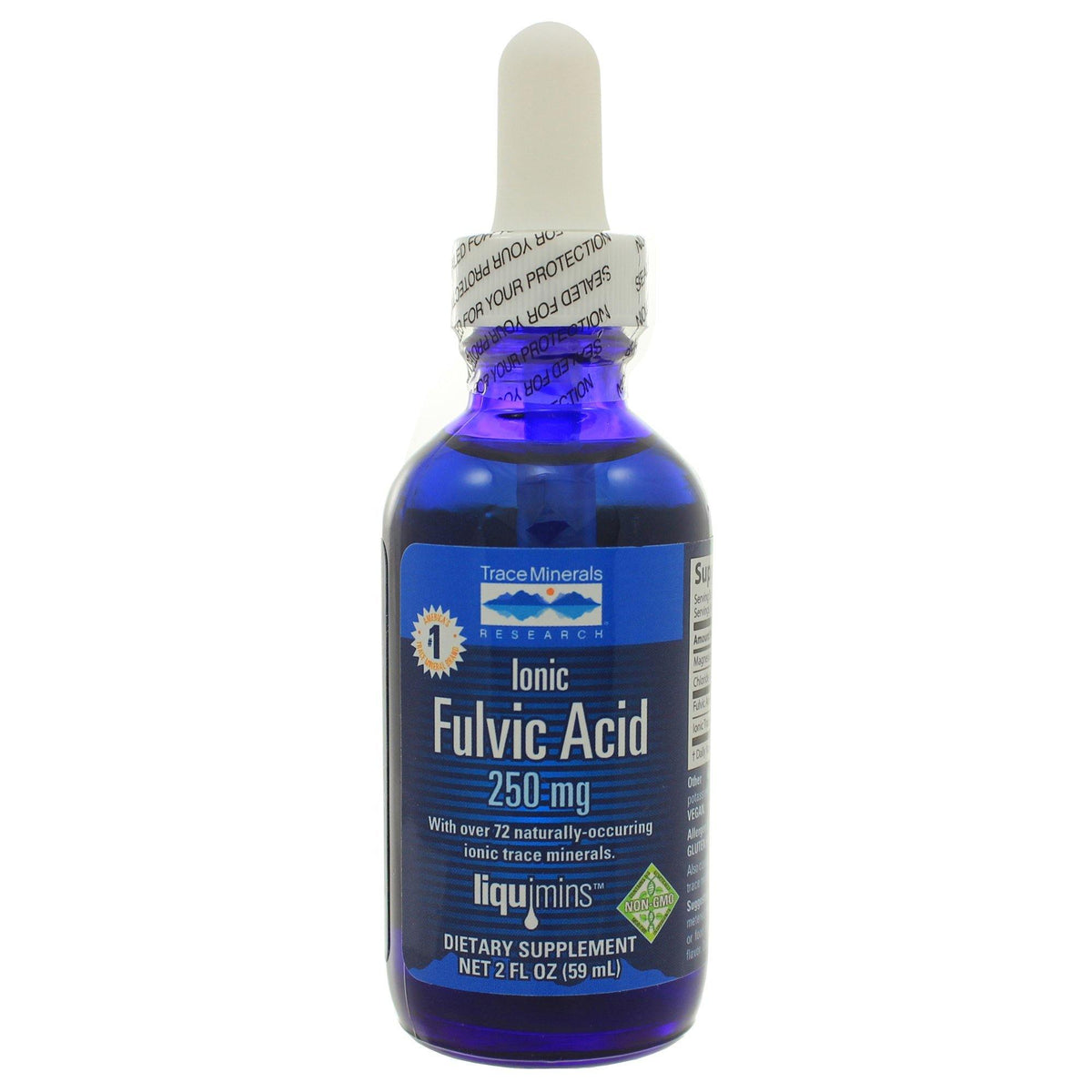 Trace Minerals Research Ionic Fulvic Acid 2 Oz - VitaHeals.com