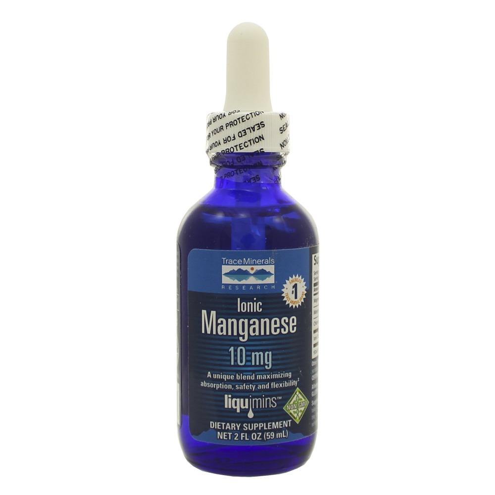 Trace Minerals Research Ionic Manganese 10 Mg 2 Fl. Oz Trace Minerals - VitaHeals.com