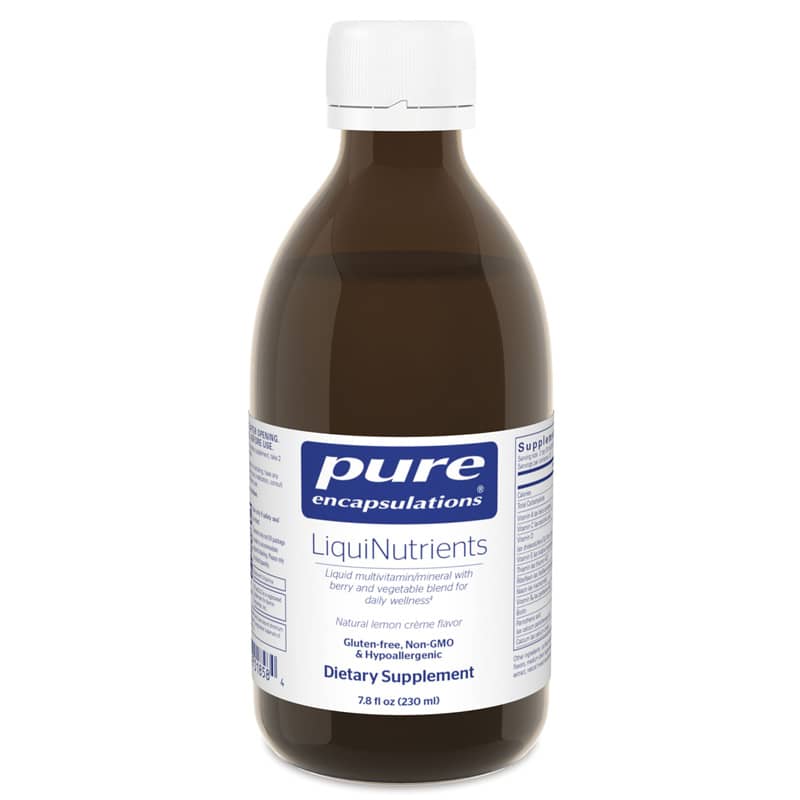 Pure Encapsulations LiquiNutrients Lemon Creme Flavor