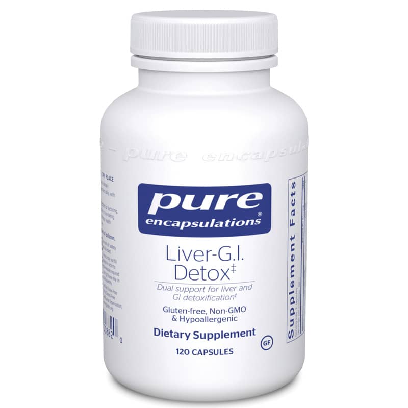 Pure Encapsulations Liver-G.I. Detox 120 Capsules