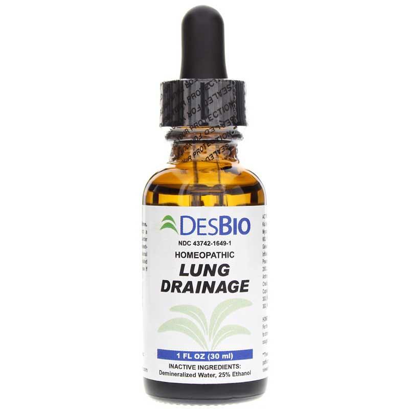 DesBio Lung Drainage 1 oz - VitaHeals.com