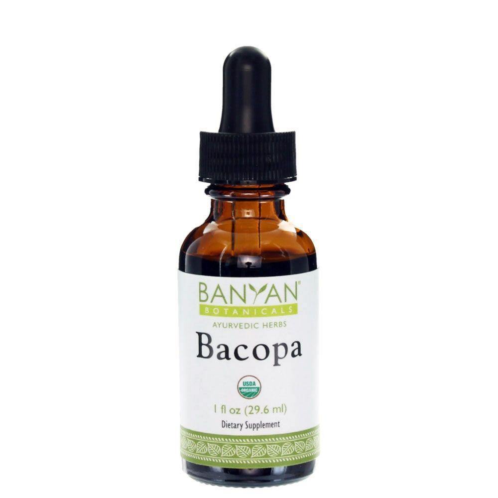 Banyan Botanicals Bacopa Liquid Extract 1 Fl Oz 3 Pack - VitaHeals.com