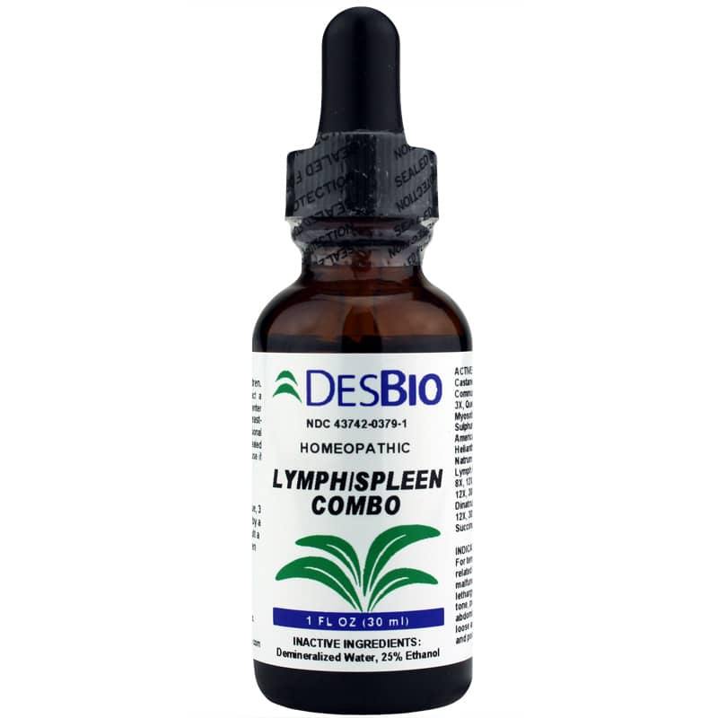 DesBio Lymph/Spleen Combo 1 oz 2 Pack - VitaHeals.com