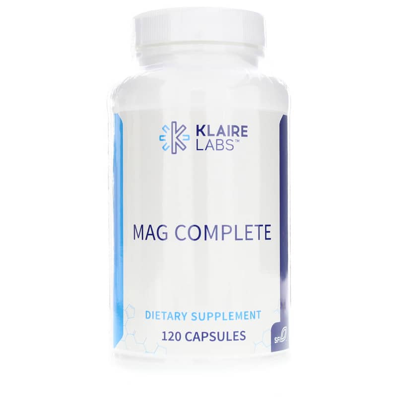 Klaire Labs Mag-Potassium Aspartate 100 Tablets