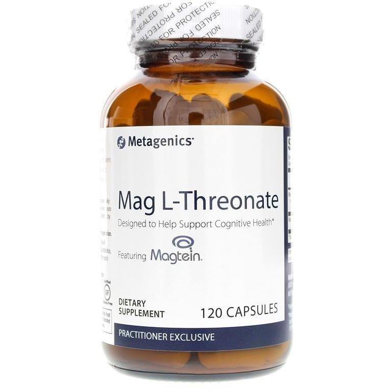 Metagenics Mag L-Threonate 120 Capsules 2 Pack - VitaHeals.com