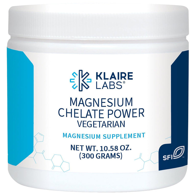 Klaire Labs Magnesium Chelate Powder 10.58 Ounces - VitaHeals.com