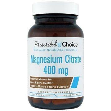 Prescribed Choice Magnesium Citrate 400 Mg 100 Vegcaps - VitaHeals.com