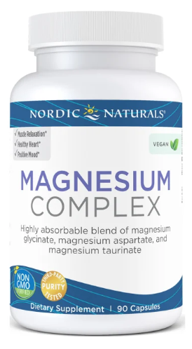 Nordic Naturals Magnesium Complex 90 Caosules