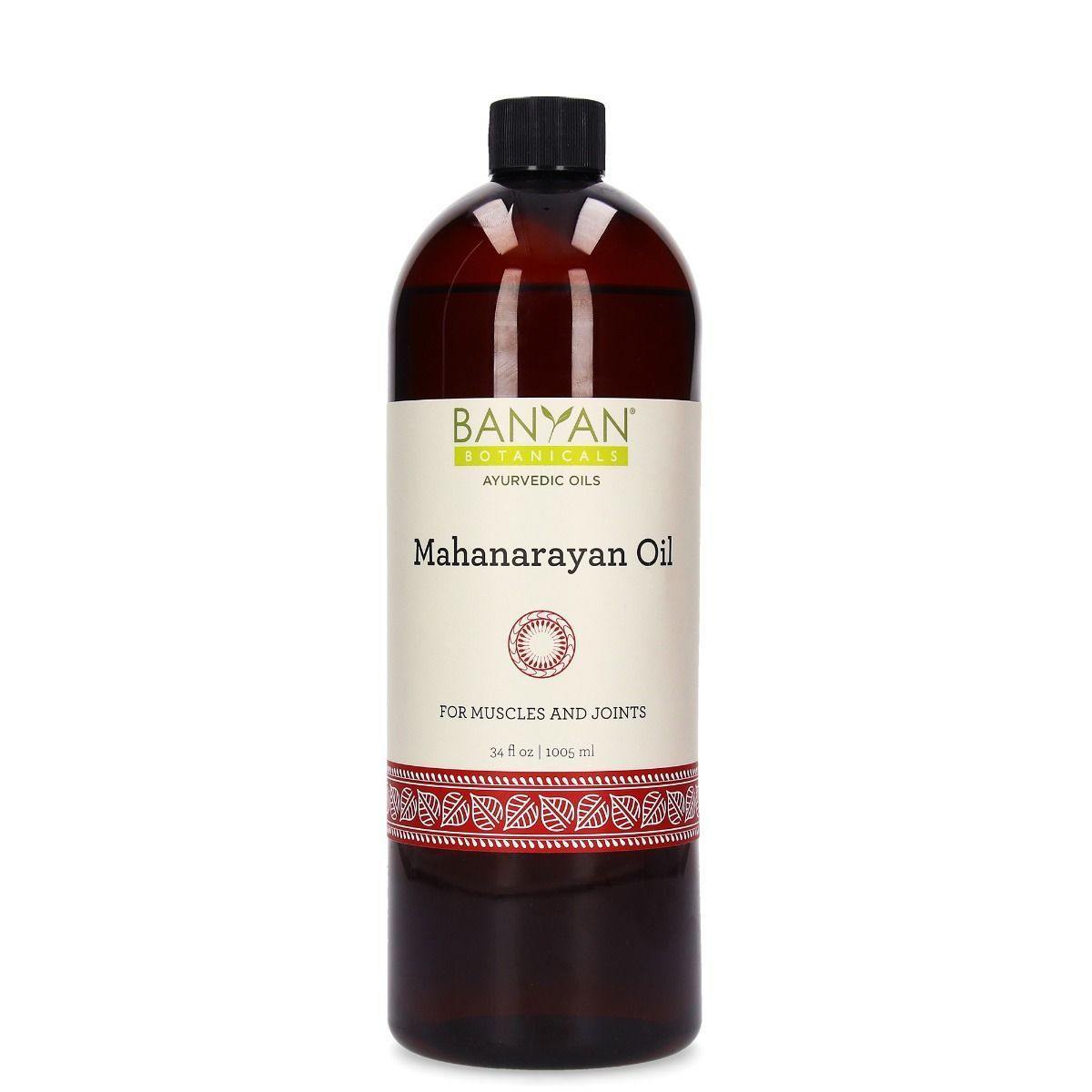 Banyan Botanicals Mahanarayan Oil 34 Oz - VitaHeals.com