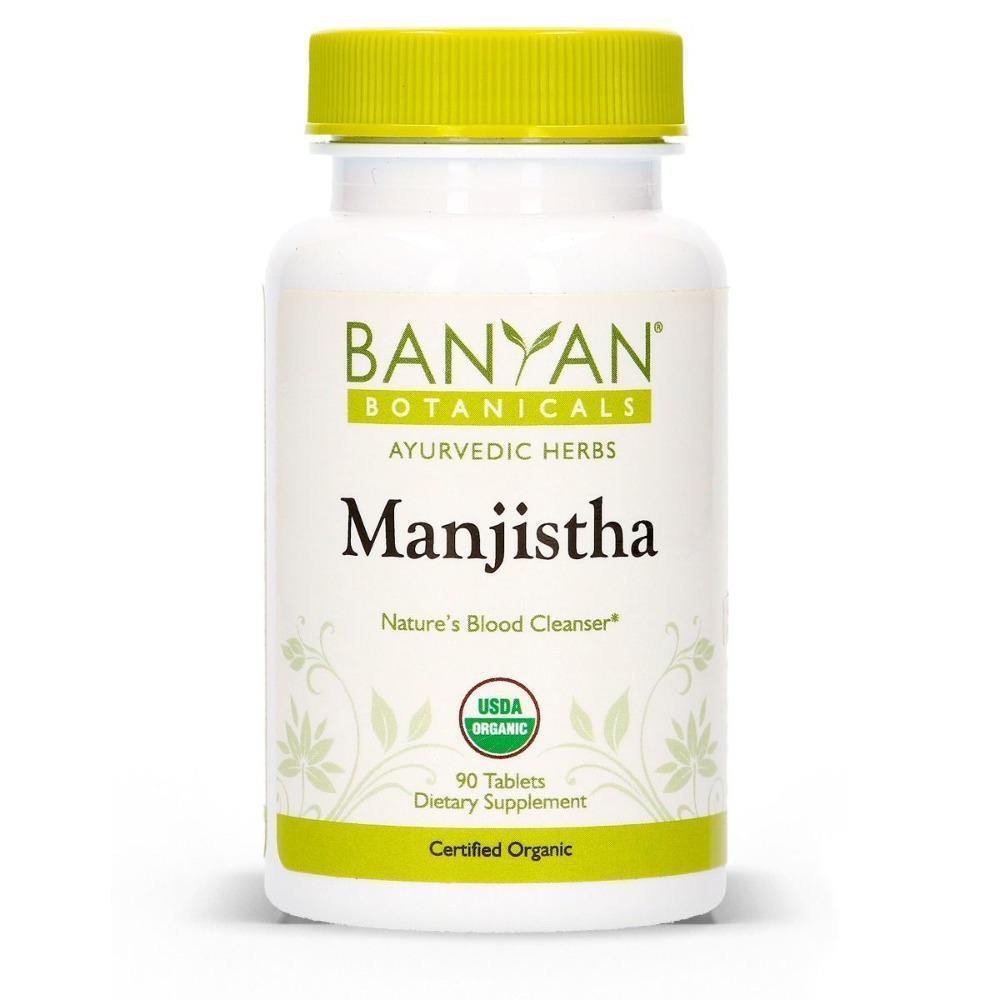 Banyan Botanicals Manjistha 90 Tabs 2 Pack - VitaHeals.com