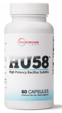 HU58 High Potency Bacillus Subtilis 60 Capsules Mircobiome Labs - VitaHeals.com