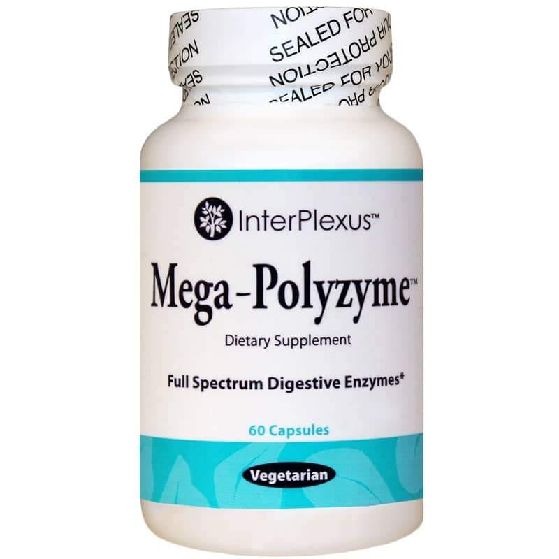 InterPlexus Mega-Polyzyme 60 Capsules – ViTaHeals.com
