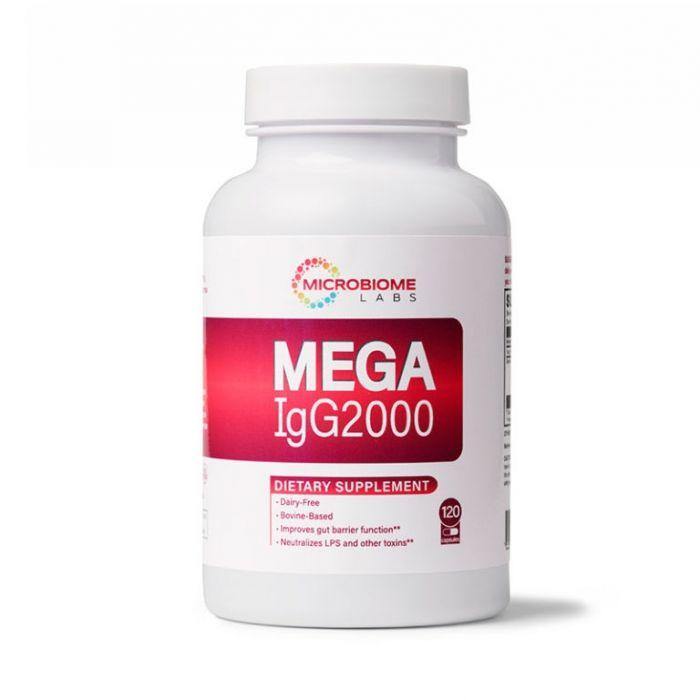 MegaIgG2000 120 Capsules Mircobiome Labs - VitaHeals.com