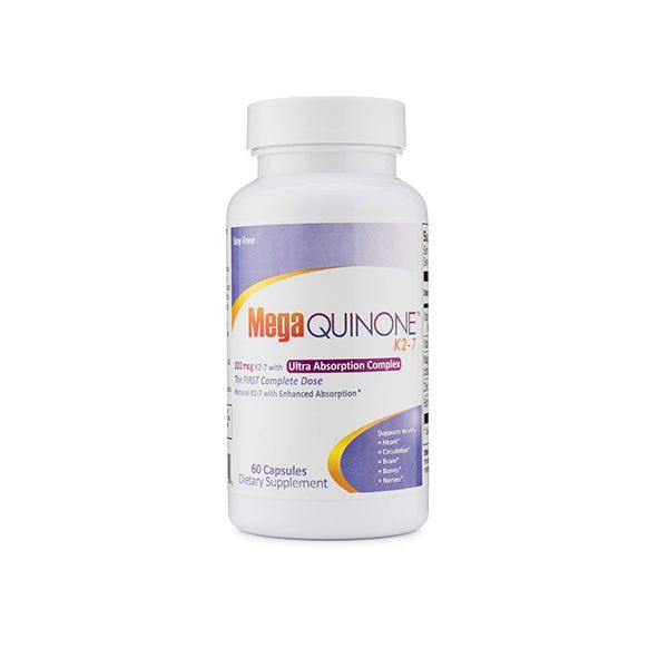 MegaQuinone K2-7 60 Capsules Mircobiome Labs - VitaHeals.com