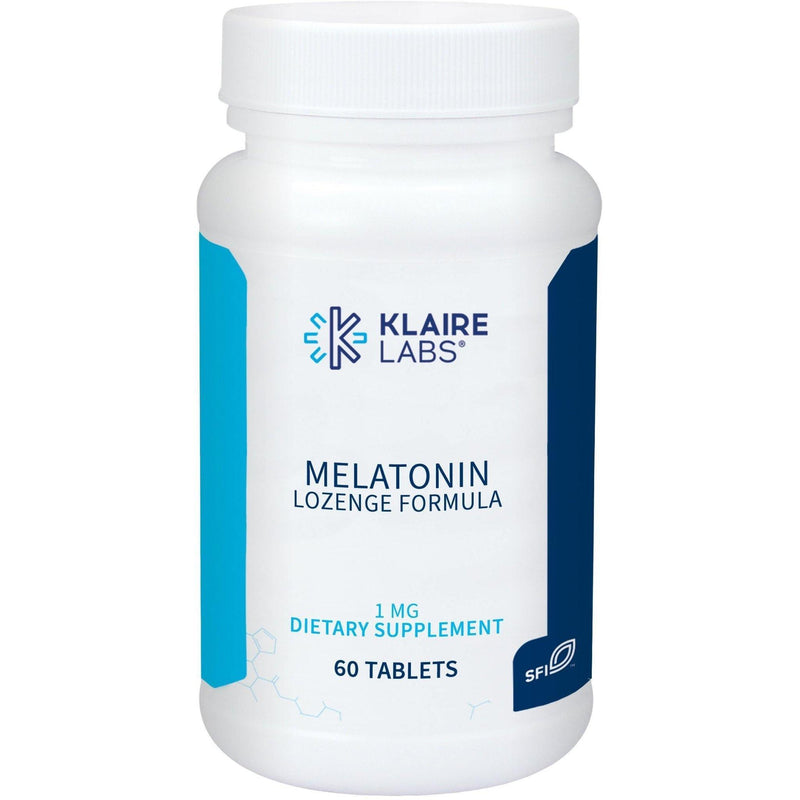 Klaire Labs Melatonin Lozenge 60 Dissolvable Tablets 2 Pack - VitaHeals.com