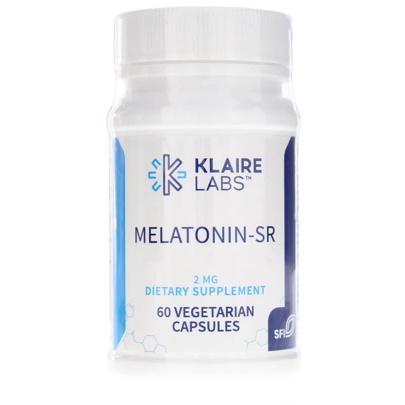 Klaire Labs Melatonin-SR 2 Mg 60 Veg Capsules