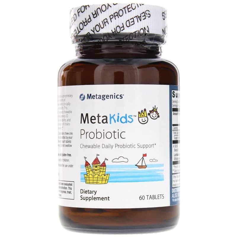 Metagenics Metakids Probiotic 60 Chewable Tablets - VitaHeals.com