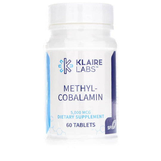 Klaire Labs Methylcobalamin 5000 Mcg 60 Tablets