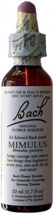 Bach Flower Essences Mimulus 20ml