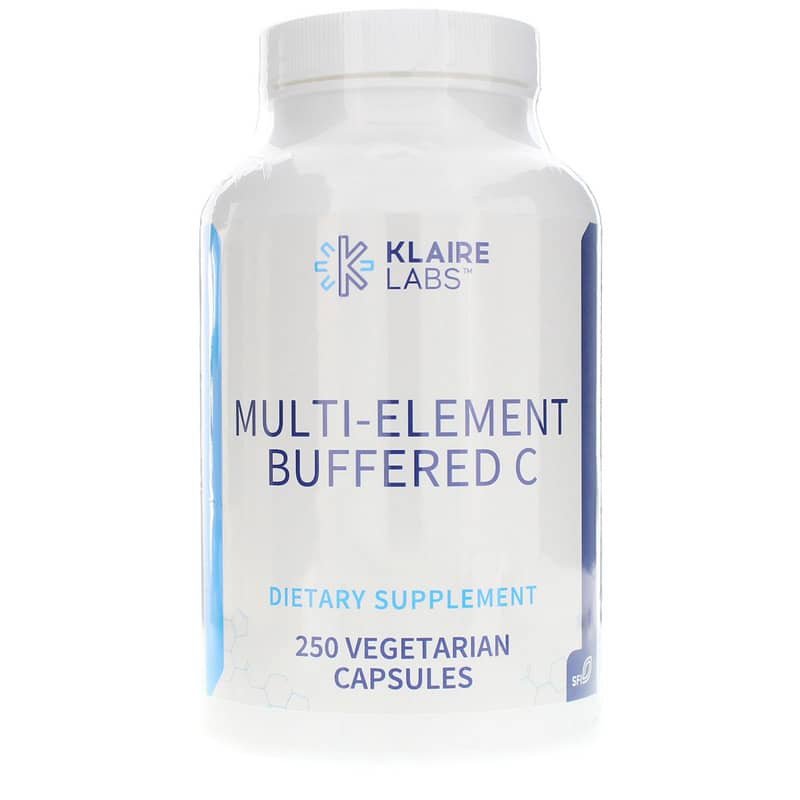 Klaire Labs Multi-Element Buffered C 250 Veg Capsules