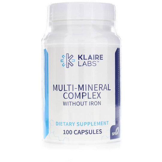 Klaire Labs Multi-Mineral Complex without Iron 100 Capsules