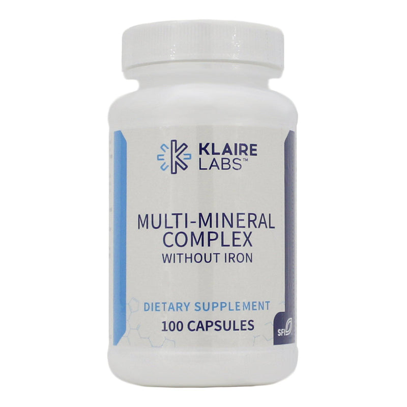 Klaire Labs Multi-Mineral Complex W/O Iron 100 Caps - VitaHeals.com