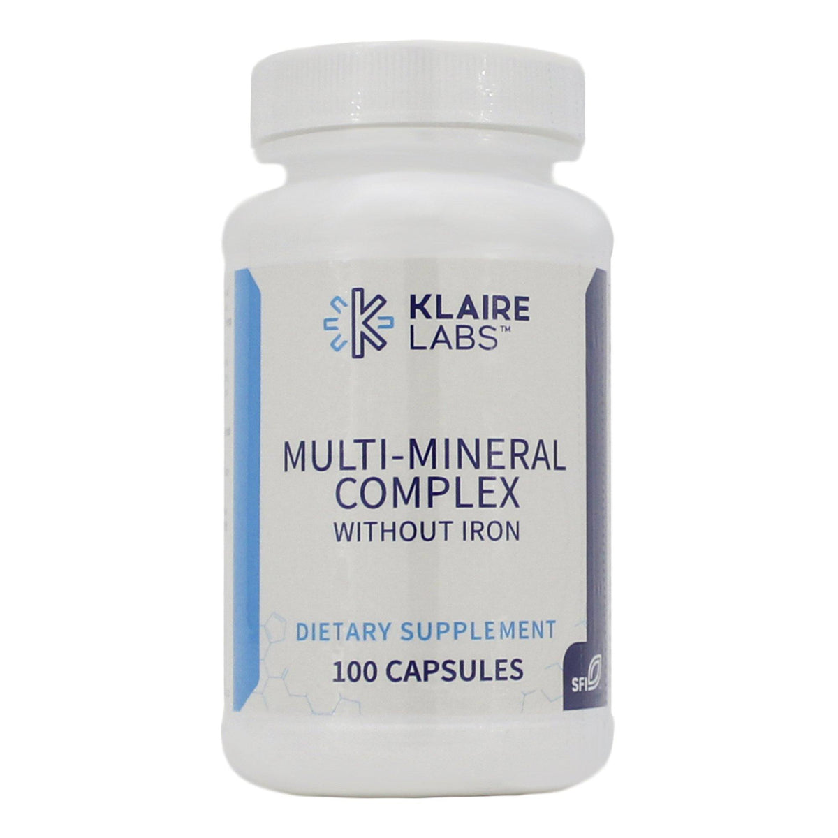 Klaire Labs Multi-Mineral Complex W/O Iron 100 Caps 2 Pack - VitaHeals.com