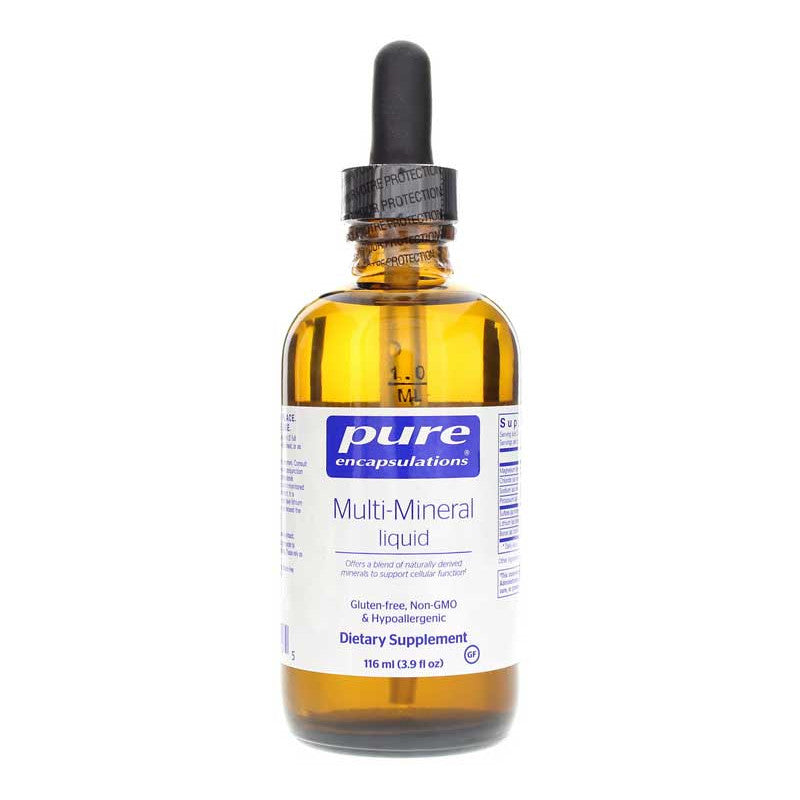Pure Encapsulations Multi-Mineral Liquid 3.9 Oz