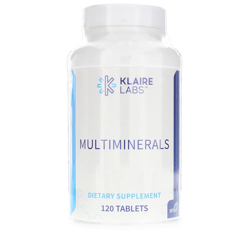 Klaire Labs Multiminerals 120 Tablets