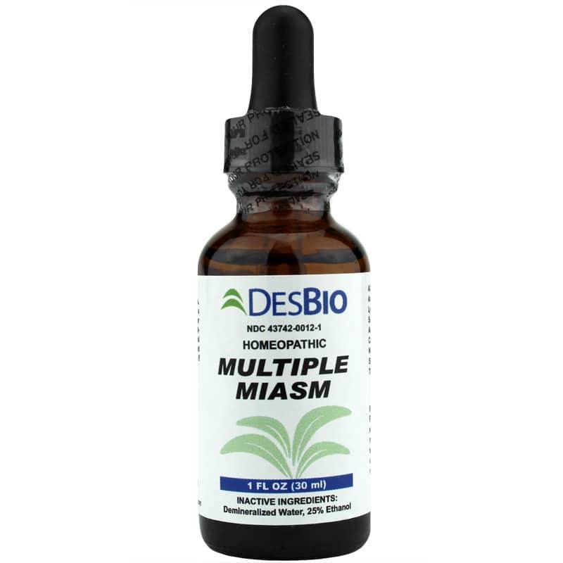 DesBio Multiple Miasm 1 oz - VitaHeals.com
