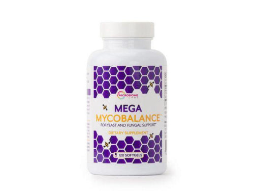 MegaMycoBalance For Yeast & Fungal Support 120 Capsules Mircobiome Labs - VitaHeals.com