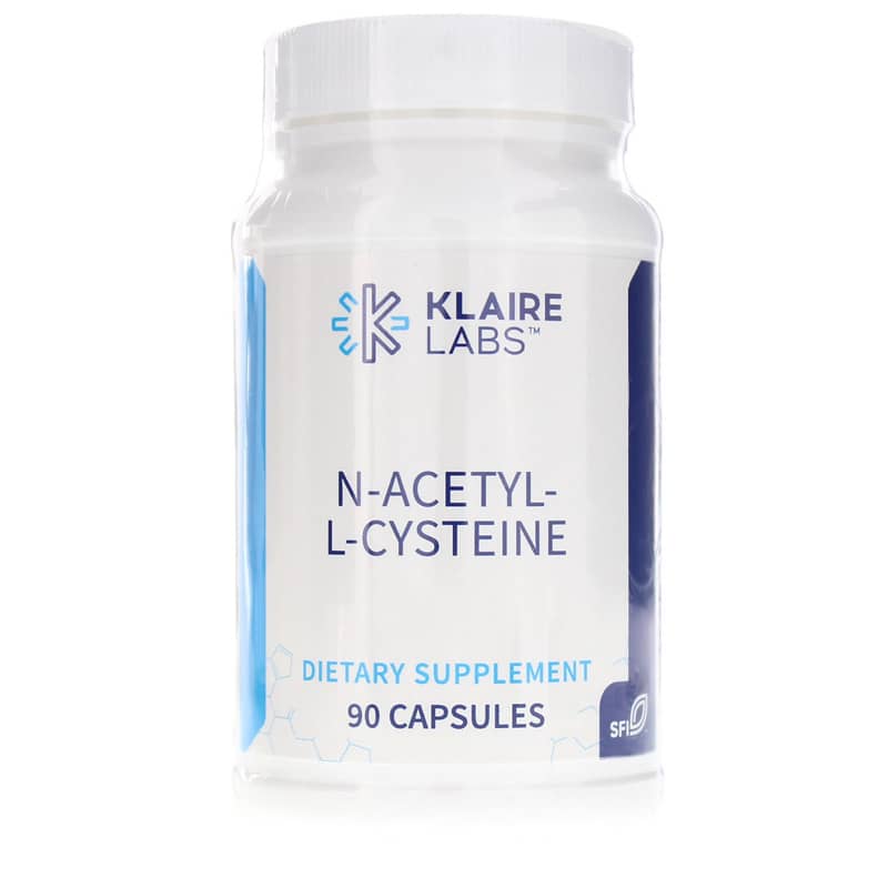 Klaire Labs N-Acetyl-L-Cysteine 90 Capsules