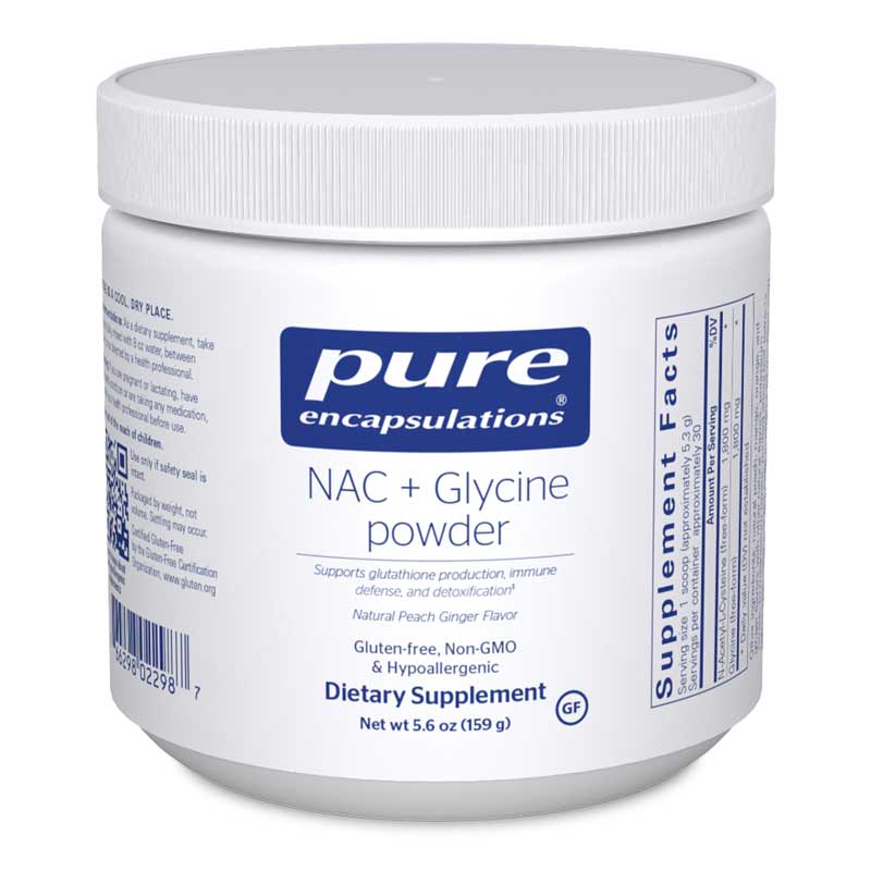 Pure Encapsulations NAC + Glycine Powder 5.6 Oz