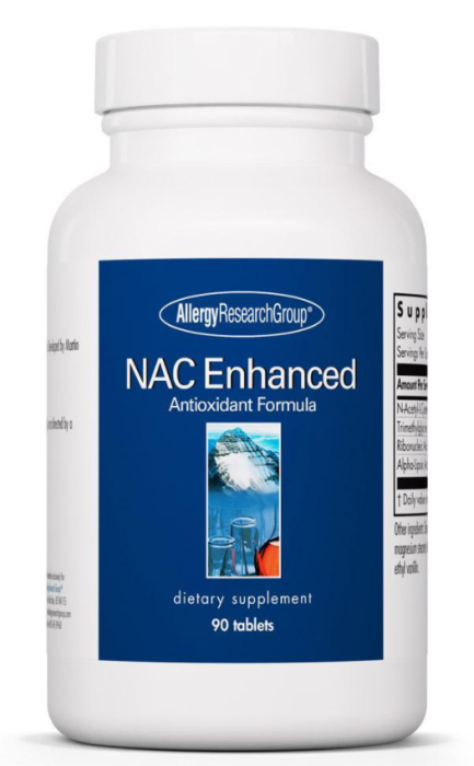 Allergy Research Group NAC Enhanced Antioxidant Formula 90 Tablets