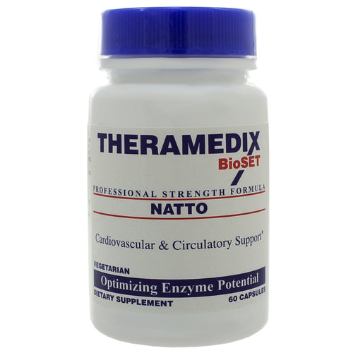 Theramedix BioSET Natto 60 Capsules - VitaHeals.com