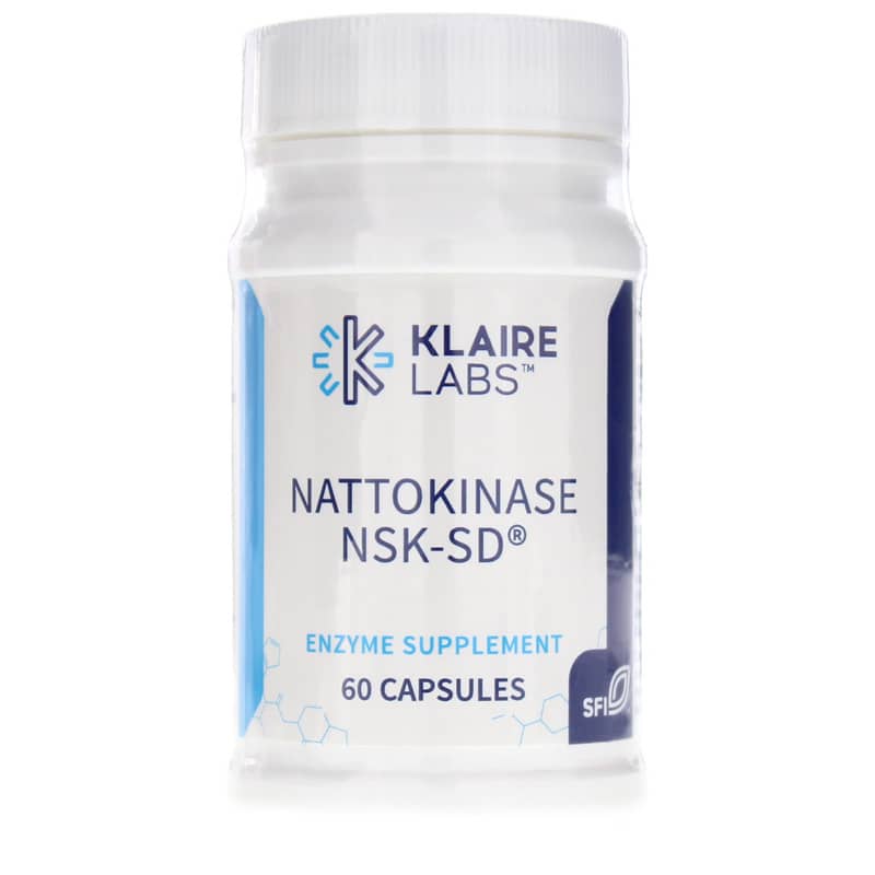 Klaire Labs Nattokinase NSK-SD 60 Capsules