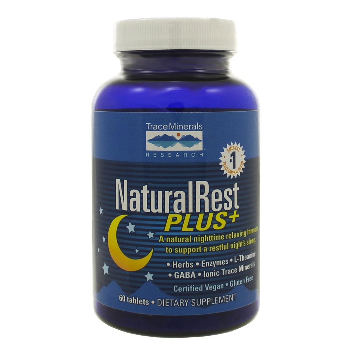 Trace Minerals Research Naturalrest Plus 60 Tabs - VitaHeals.com