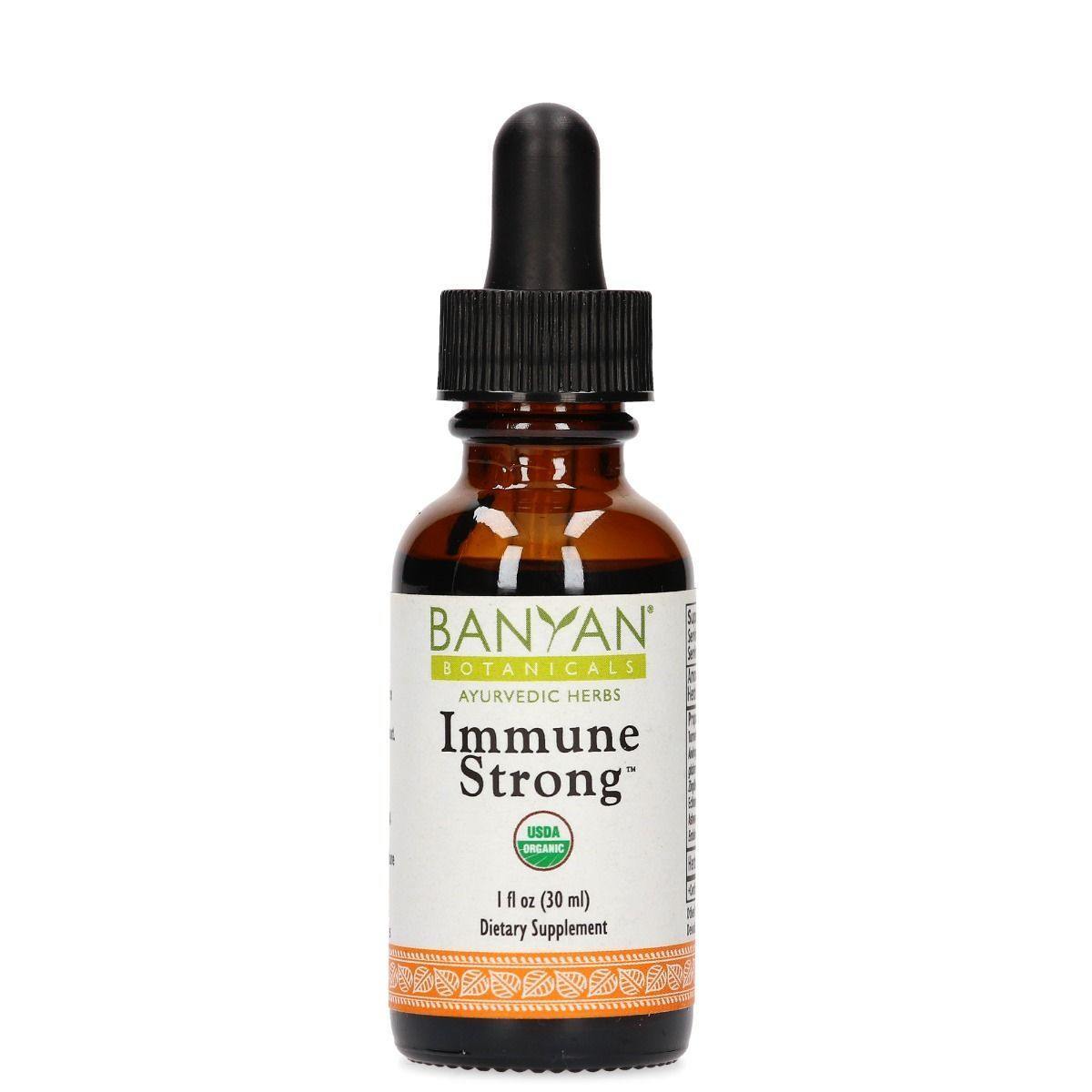 Banyan Botanicals Immune Strong Liquid Extract 1 Fl Oz 3 Pack - VitaHeals.com