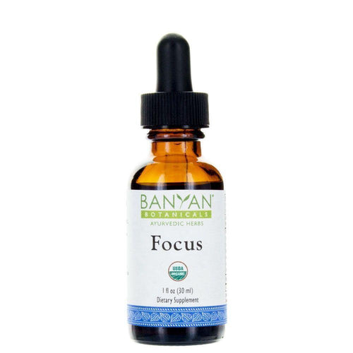 Banyan Botanicals Focus Liquid Extract, Organic 1 Fl Oz 3 Pack - VitaHeals.com