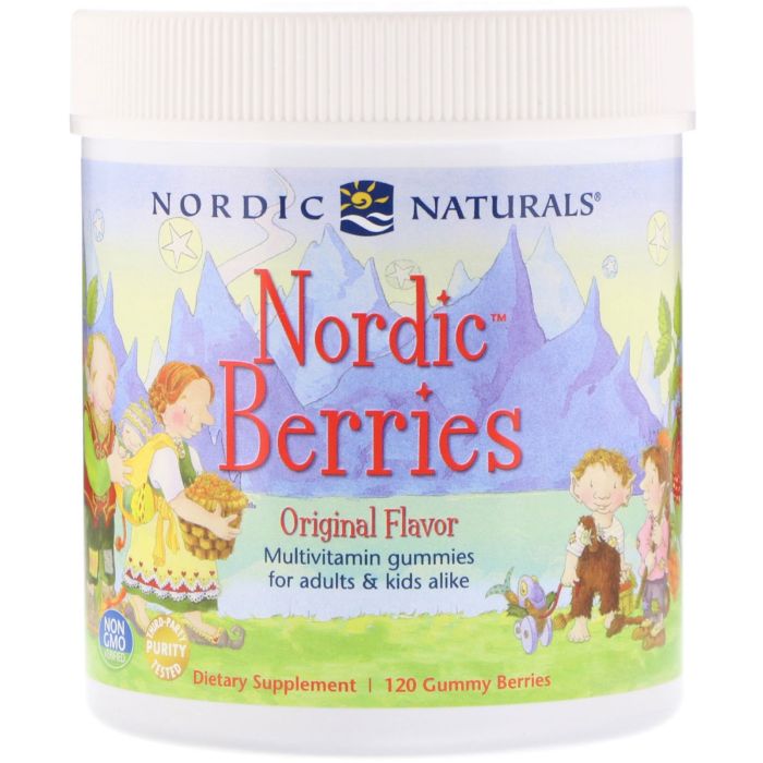 Nordic Naturals Nordic Berries Citrus 200 Gummies