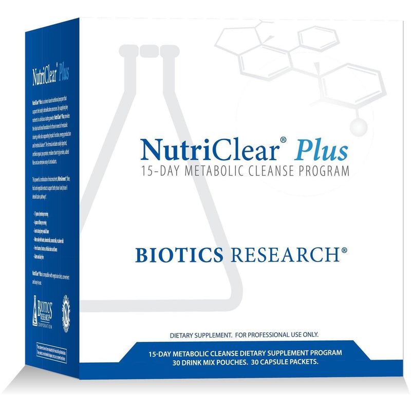Biotics Research NutriClear Plus 15 Day Metabolic Cleanse Program 30 Packets - VitaHeals.com