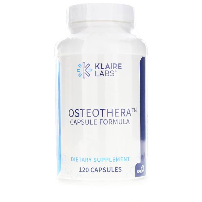 Klaire Labs Osteothera Capsule Formula 120 Veg Capsules