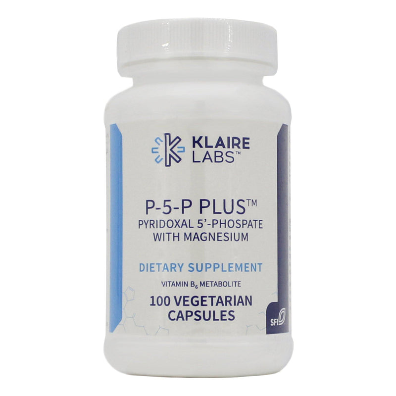 Klaire Labs P-5-P Plus With Magnesium 100 Caps - VitaHeals.com