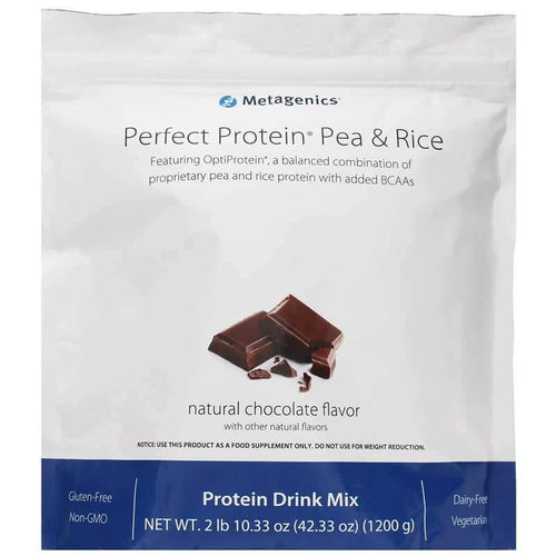Metagenics Perfect Protein Pea And Rice Chocolate 2 Pack - VitaHeals.com