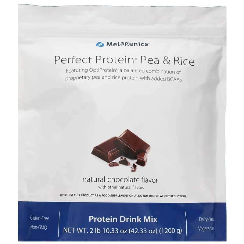 Metagenics Perfect Protein Pea And Rice Chocolate - VitaHeals.com